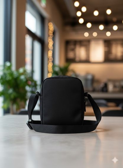 Барсетка чоловіча,компактна, вмістка, сумка через плече | Зображення 1