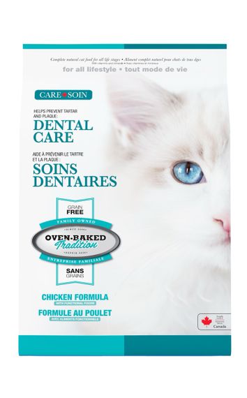 Сухий корм із куркою для котів Oven-Baked Tradition Dental Care, 2.27 кг