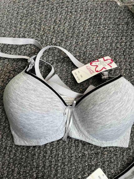 Жіноча білизна, комплект (бюстгальтер і трусики) LUE RROSE, сірий, розміри | Зображення 7