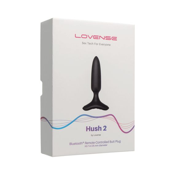 Анальна смарт-вібропробка Lovense Hush 2, розмір XS | Зображення 4