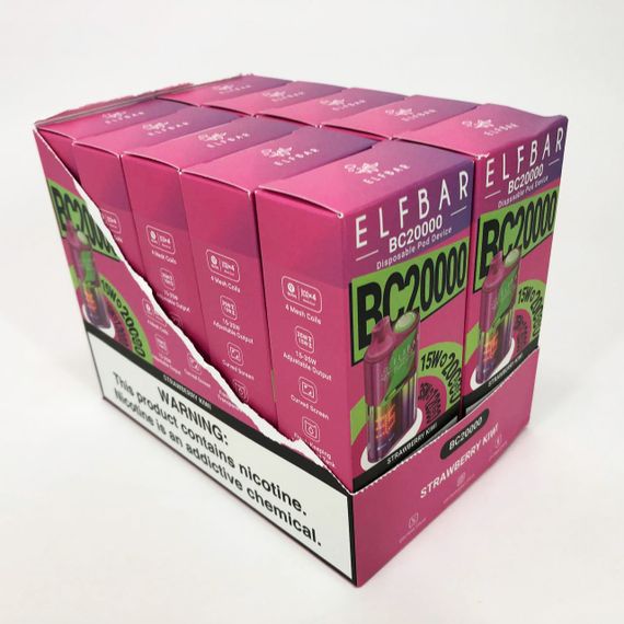 Elf Bar BC20000 смак Полуниця Ківі (Strawberry Kiwi) | Зображення 3
