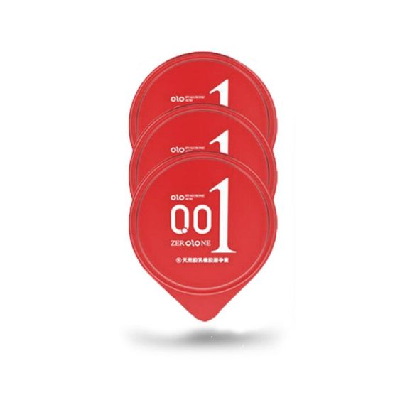 Ультратонкий презерватив OLO RED с гиалуроновой кислотой | Зображення 5