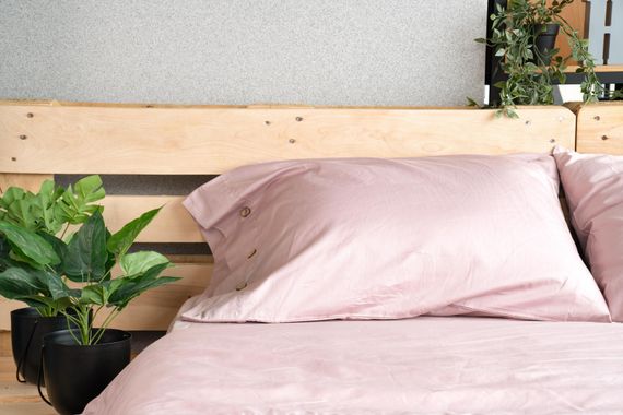 Наволочка Ardesto Mix&Match, 50х70см, 100% бавовна, сатин, пудра (ART5070PCP) | Зображення 3