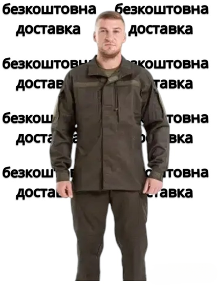 Статутний костюм Олива для нац гвардії, військова форма Олива,тактичний костюм Олива для НГУ 56 розмір