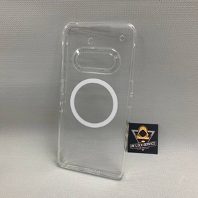 Чехол Wlons Hybrid противоударный PC+TPU для Nothing Phone 3A MagSafe Прозрачный