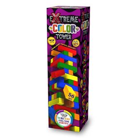 Настольная игра "Extreme color tower" G-ECT-01U 56 брусков