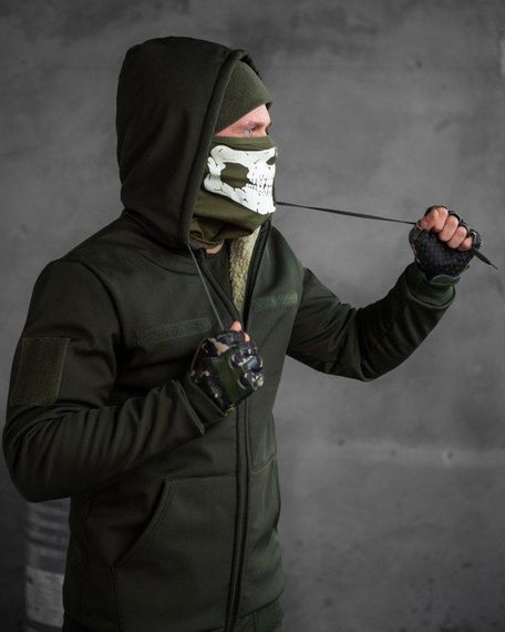 Зимовий тактичний костюм shredder на овчині олива ВТ7015 | Зображення 3