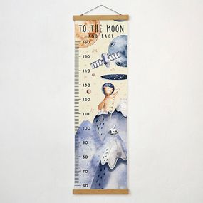 Ростомер детский To the moon and back 37х126 см (RST_23A009)