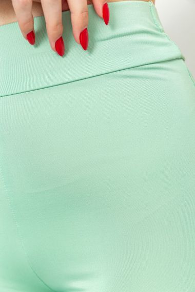 Велотреки жіночі однотонні, колір оливковий, 221R3019 | Зображення 4