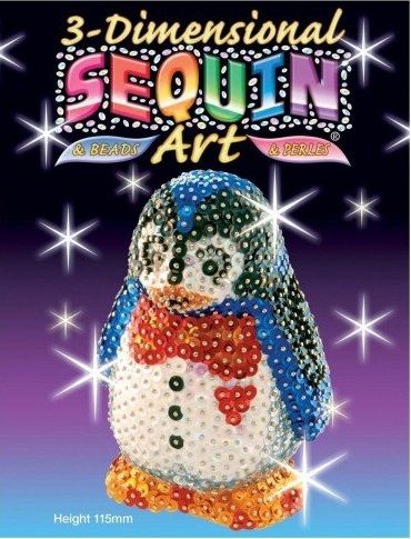Набор для творчества Sequin Art 3D Пингвин SA0503 (SA0503) | Зображення 1