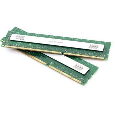 Модуль пам'яті для комп'ютера DDR3 16GB (2x8GB) 1600 MHz Silver Peewee eXceleram (E30166A) | Зображення 1