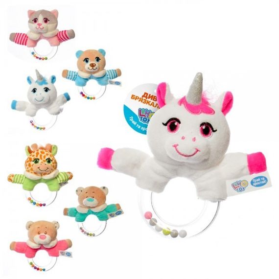 Погремушка Limo Toy A8176-82-A9007 14 см