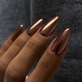 Дзеркальна втирка №12 (бронзова) + аплікатор