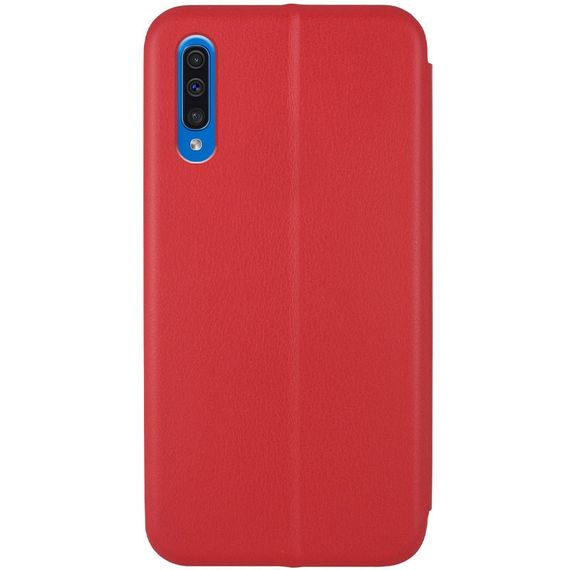 Шкіряний чохол (книжка) Classy для Samsung Galaxy A50 (A505F)/A50s/A30s Слот для візитки, Червоний | Зображення 2