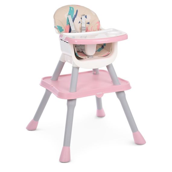Стульчик для кормления 3 в 1 M 5672-8 розовый
