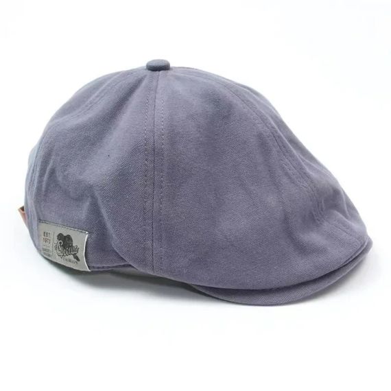 Вінтажний модний однотонний берет Ivy Cap Синій | Зображення 4