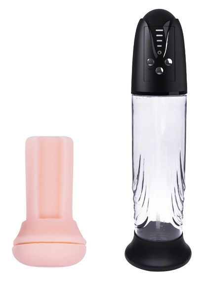 Автоматична вакуумна помпа із зарядкою від USB CANWIN Passion Pump Men - P668AU Sex Aura | Зображення 2