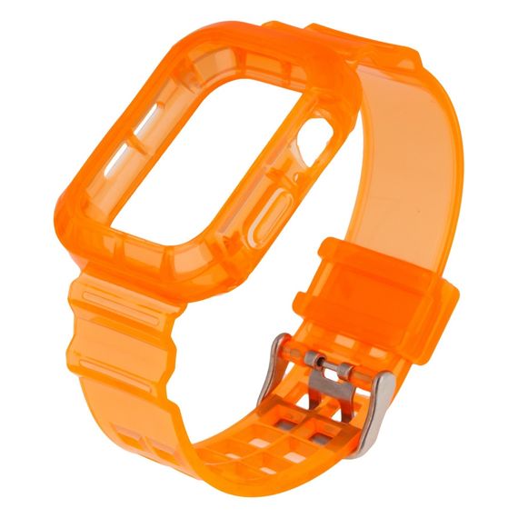 Ремінець для Apple Watch Band Color Transparent + Protect Case 44 mm | Зображення 6