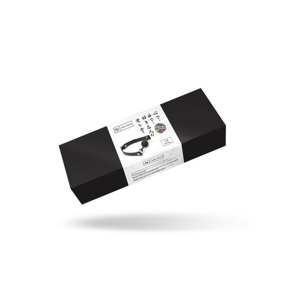 Кляп Liebe Seele Black Organosilicon Ball Gag | Зображення 5