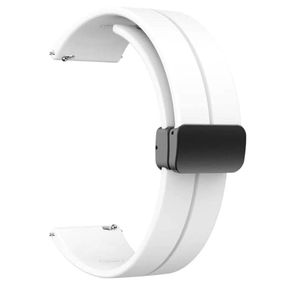 Ремінець Primolux Magnetic Silicone для годинника Xiaomi Amazfit GTS 4 / GTS 3 / GTS 2 - White