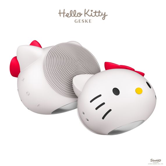 Ультразвукова щітка для обличчя GESKE Sonic Facial Brush 4в1 by Hello Kitty | Зображення 5