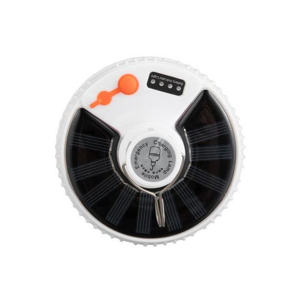 Світильник акумуляторний підвісний 24 SMD, сонячна панель, індикатор заряду INTERTOOL LB-0109 | Зображення 2