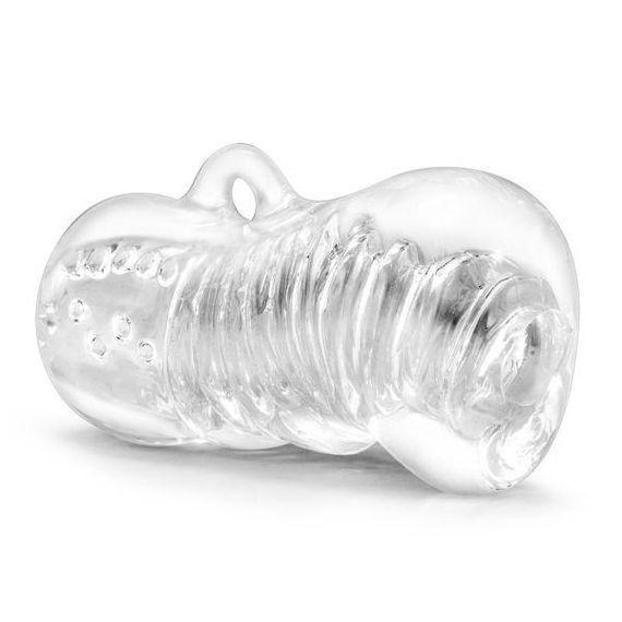 Мастурбатор з ручкою M FOR MEN HAND Tool CLEAR Sex Aura | Зображення 1