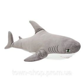Игрушка плюшевая "Акула" FWPTSHARK22GR0080 серый 80 см