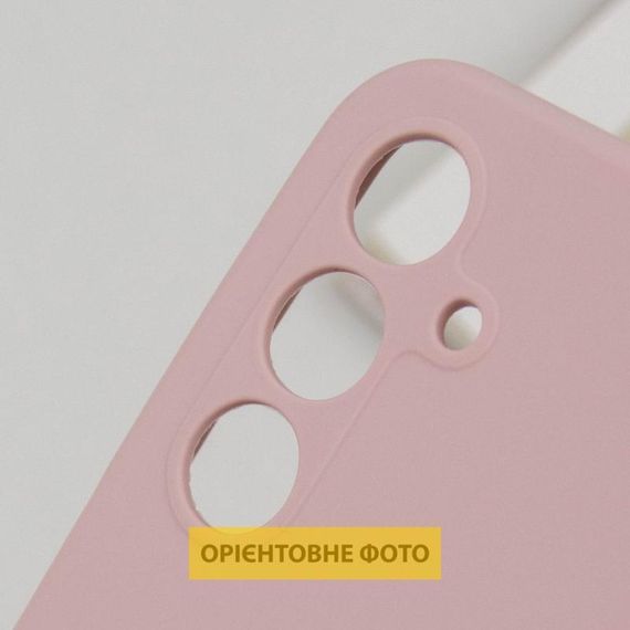 Чохол Silicone Cover Lakshmi Full Camera (AAA) для Samsung Galaxy S25 Edge Білий / White Рожевий / Pink Sand | Зображення 5