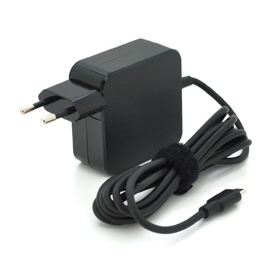 БП MERLION для ноутбука ASUS 65W шт. Type-C,довж. 0.9м + кабель питания
