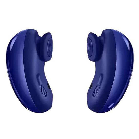 Bluetooth стерео навушники бездротові з боксом для зарядки SAMSUNG Galaxy Buds Live. Колір синій | Зображення 2