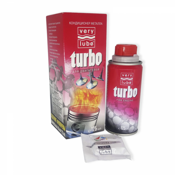 Кондиціонер металу для двигуна VERYLUBE Turbo Присадка в двигун Присадка для двигуна | Зображення 1