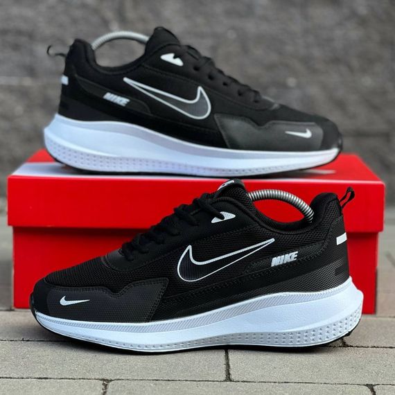 Кросівки Nike весна-літо колір  чорний/білий | Зображення 5