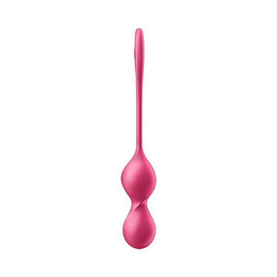 Вагінальні смарт-кульки з вібрацією Satisfyer Love Birds 2 Connect App Red, 86 г, пульт ДК | Зображення 1