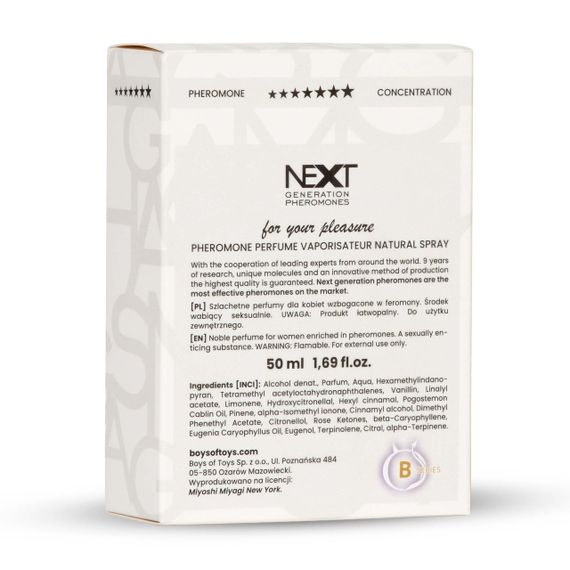 Жіночі парфуми з феромонами - Miyoshi Miyagi Next, 50 мл sexstyle | Зображення 7