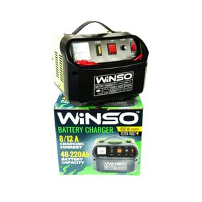 Зарядний пристрій для АКБ Winso 12/24V АКБ до 220А, струм зарядки 8-12А, 450Вт, амперметр 139500