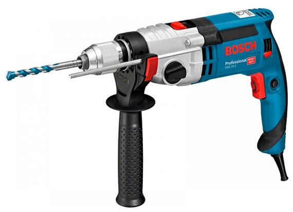 Дрель ударная Bosch GSB 20-4, 1100Вт, БЗП, 2.9 кг (0.601.19C.801)