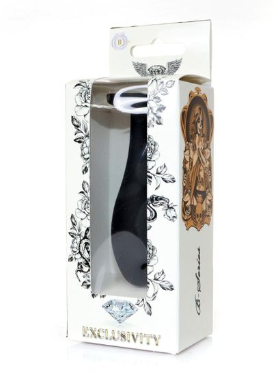 Анальна пробка силіконова Jewellery Plug Clear - M sexstyle | Зображення 2