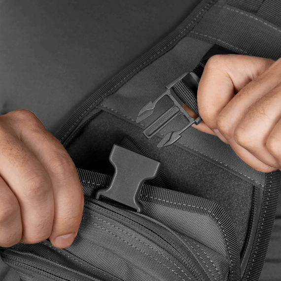 Сумка Gunner Sling 2.0 Чорна (7112), | Зображення 7