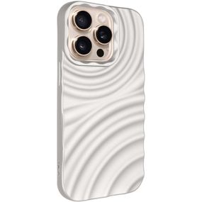 Чехол TPU MonoWave для Apple iPhone 13 Pro Max (6.7") Black Light Gray