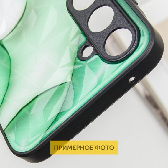 TPU+PC чохол Prisma BubbleGum для Xiaomi Redmi 14C / Poco C75 3D Green | Зображення 7
