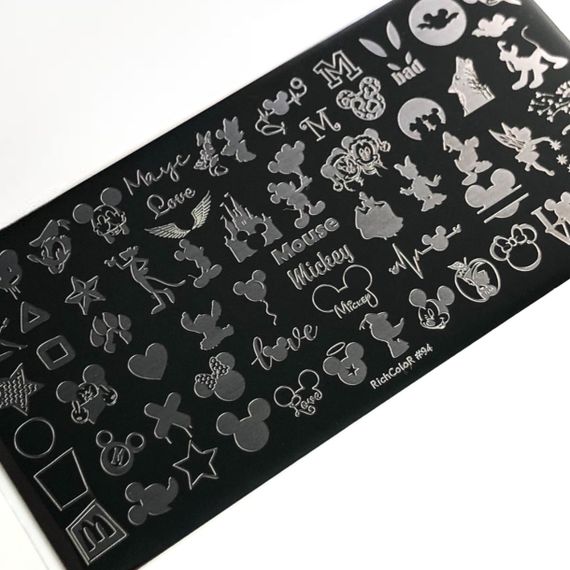 Пластина 094 для стемпінгу RichColor (12х6см)