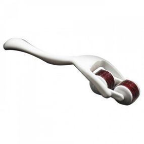 Колесо Вартенберга подвійне, біле з червоним, 17 см