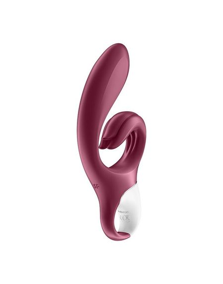 Вібратор-кролик Satisfyer Love Me Red, гнучкий, відросток з потрійним кінчиком | Зображення 5