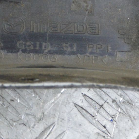 Накладка крила передня ліва Mazda 6 GH 2007-2012 Накладка переднього лівого крила Мазда 6 GS1D51K3006 | Зображення 2