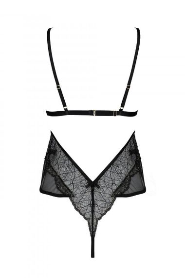 Боди Passion AMBERLY BODY Черный 2XL/3XL | Зображення 3