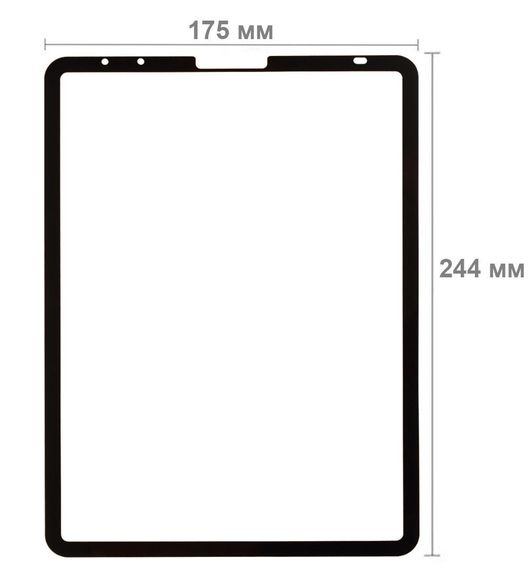 Защитное стекло BeCover 10D для планшета Apple iPad Air 4 10.9" 2020 /  iPad Air 5 10.9" 2022 - Black | Зображення 2