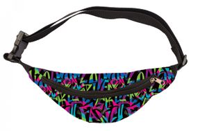 Сумка поясна бананка 4Profi Міні  з принтом "(мод. 22013) оксф. 003" з одним відділенням