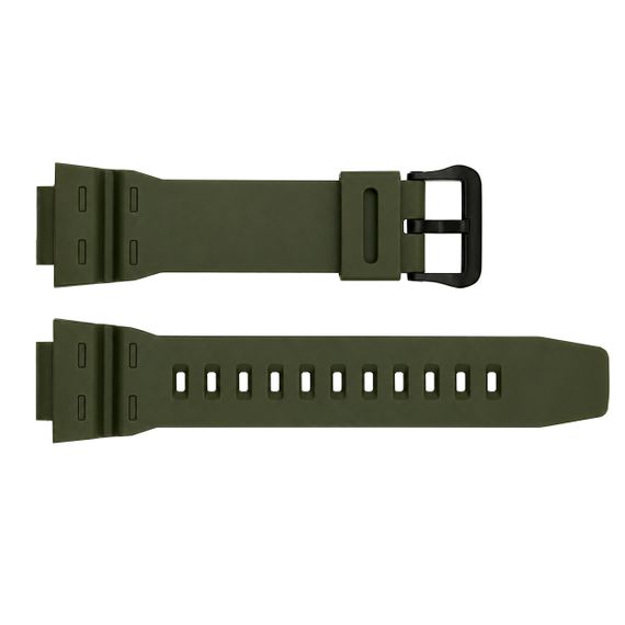 Ремінець для годинника Skmei 2126 Army Green полімерний темно-зелений мілітарі