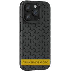 Чехол TPU Weaving для Apple iPhone 15 (6.1") Black